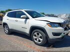 2021 Jeep Compass Latitude 4x4 White vin: 3C4NJDBB9MT557474