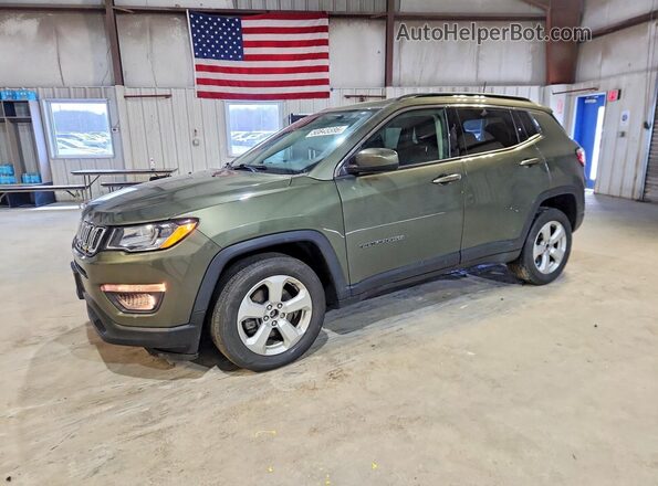 3C4NJDBB9MT575599 2021 JEEP COMPASS Зеленый Передняя левая четверть