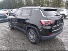 2018 Jeep Compass Latitude 4x4 Black vin: 3C4NJDBBXJT112592