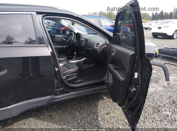 3C4NJDBBXJT112592 2018 JEEP COMPASS Black Vista interior delantera