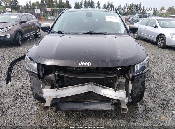 3C4NJDBBXJT112592 2018 JEEP COMPASS Black Vista interior trasera
