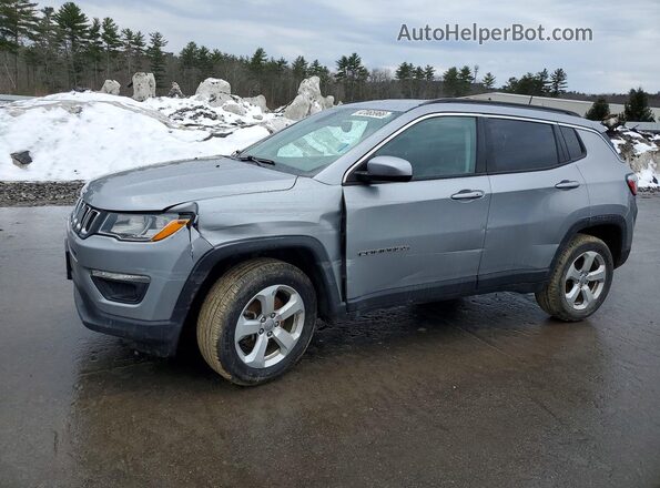 3C4NJDBBXJT150145 2018 JEEP COMPASS Серебряный Передняя левая четверть