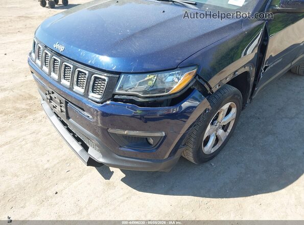 3C4NJDBBXJT185560 2018 JEEP COMPASS Синий Вид спереди
