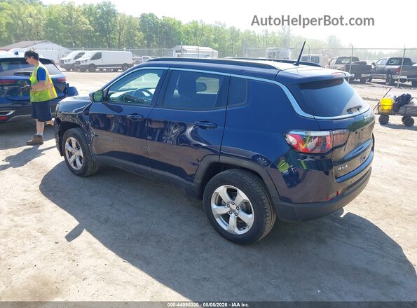 3C4NJDBBXJT185560 2018 JEEP COMPASS Синий Задняя левая четверть