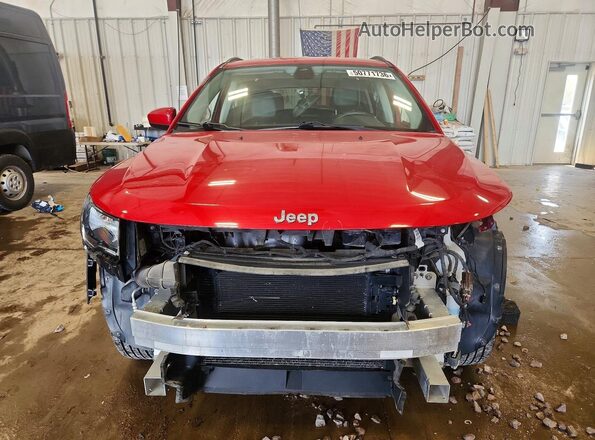 3C4NJDBBXJT373284 2018 JEEP COMPASS Red Вид спереду