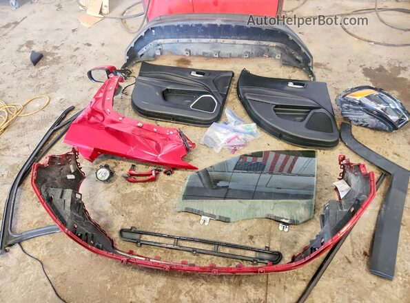 3C4NJDBBXJT373284 2018 JEEP COMPASS Red Вид наклейки з VIN-кодом