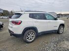 2018 Jeep Compass Latitude White vin: 3C4NJDBBXJT436111