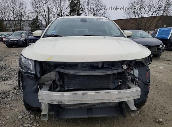 3C4NJDBBXJT436111 2018 JEEP COMPASS White Widok z przodu