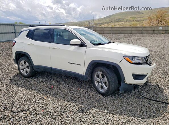 3C4NJDBBXKT723532 2019 JEEP COMPASS Белый Передняя правая четверть