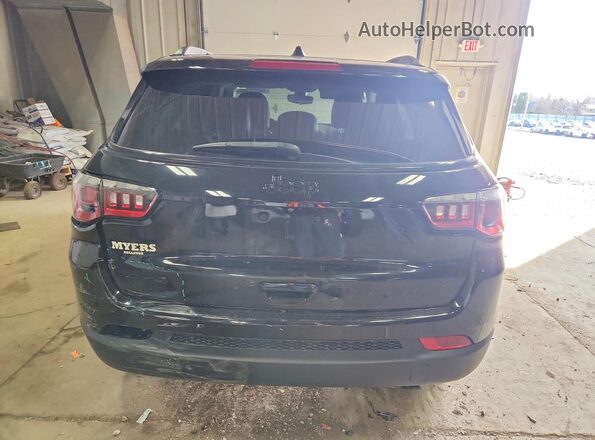 3C4NJDBBXLT204689 2020 JEEP COMPASS Черный Вид сзади