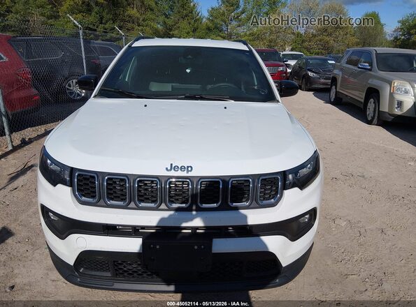 3C4NJDBN0RT118777 2024 JEEP COMPASS White Widok zestawu wskaźników