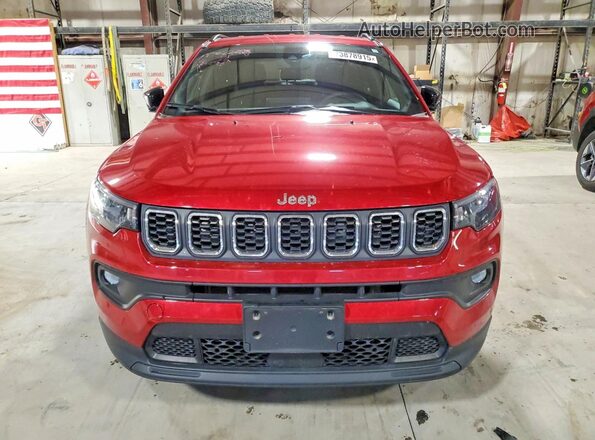 3C4NJDBN0RT161290 2024 JEEP COMPASS Burgundy Вид спереду