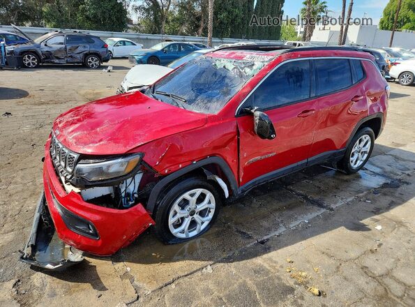 3C4NJDBN0ST547326 2025 JEEP COMPASS Red Przód lewy