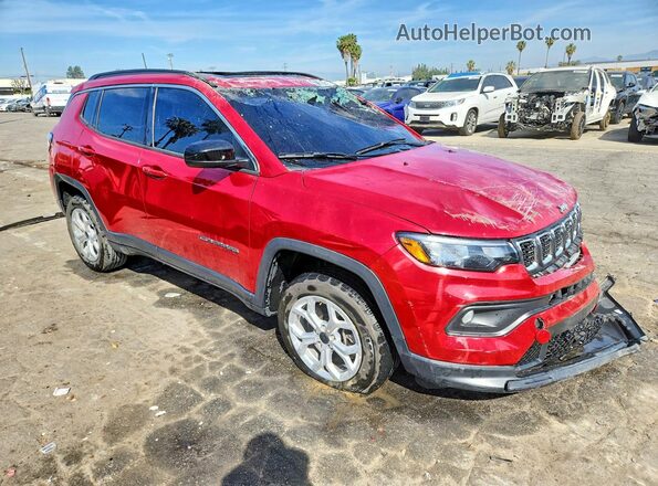 3C4NJDBN0ST547326 2025 JEEP COMPASS Red Przód prawy