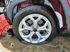 2025 Jeep Compass Latitude Red vin: 3C4NJDBN0ST547326 Damage: Left Front Wheel, Curb Rash, > 12 Inches