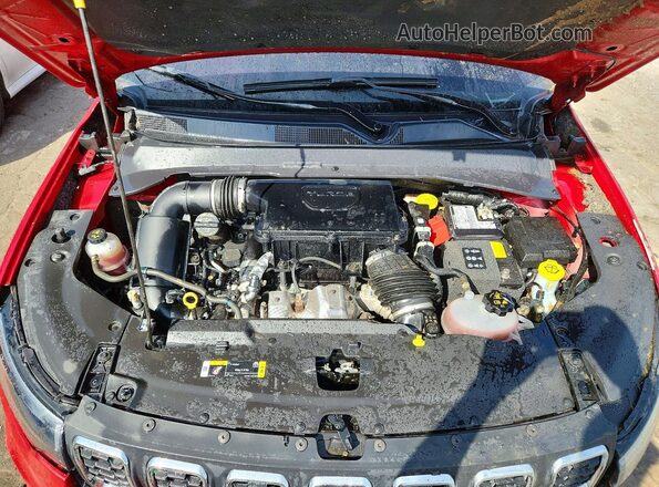 3C4NJDBN0ST547326 2025 JEEP COMPASS Red Widok komory silnika