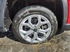 2025 Jeep Compass Latitude Red vin: 3C4NJDBN0ST547326 Damage: Right Front Tire, Flat, Repair Required