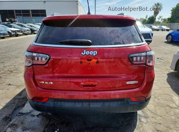 3C4NJDBN0ST547326 2025 JEEP COMPASS Red Widok z tyłu