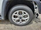 2025 Jeep Compass Latitude White vin: 3C4NJDBN0ST592945 Damage: Right Front Wheel, Curb Rash, 2 To 3 Inches