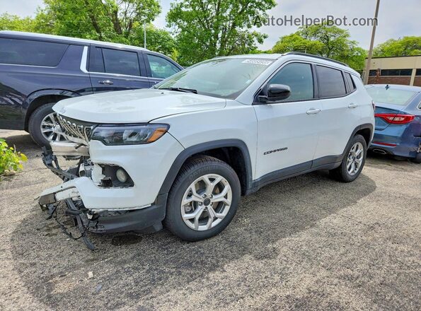 3C4NJDBN0ST592945 2025 JEEP COMPASS White Передня ліва чверть
