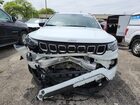 2025 Jeep Compass Latitude White vin: 3C4NJDBN0ST592945 Damage: Front Bumper Cover Lower, Broken, Replacement Required