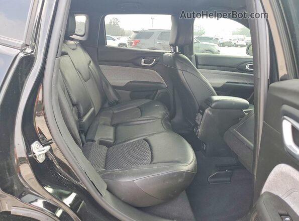 3C4NJDBN1ST585096 2025 JEEP COMPASS Black Вид задніх сидінь
