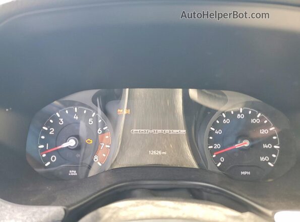3C4NJDBN1ST585096 2025 JEEP COMPASS Black Вид щитка приладів