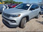 2024 Jeep Compass Latitude 4x4 Silver vin: 3C4NJDBN2RT109790