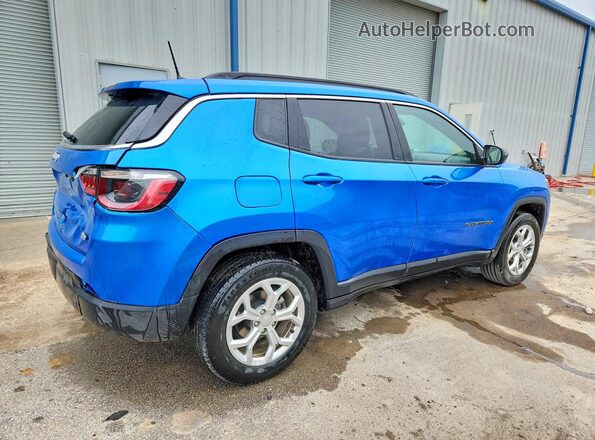 3C4NJDBN2RT133135 2024 JEEP COMPASS Синий Задняя правая четверть