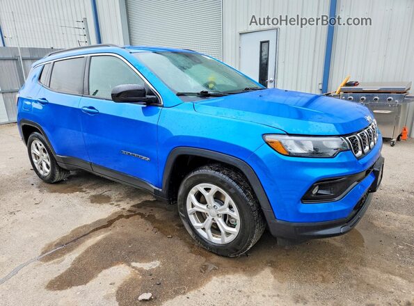 3C4NJDBN2RT133135 2024 JEEP COMPASS Синий Передняя правая четверть