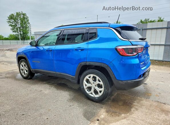 3C4NJDBN2RT133135 2024 JEEP COMPASS Синий Задняя левая четверть