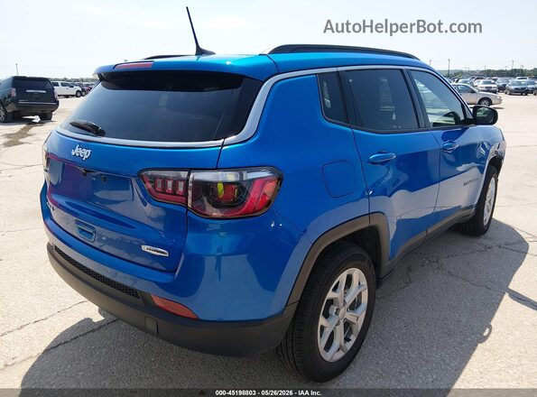 3C4NJDBN2RT154342 2024 JEEP COMPASS Синий Задняя правая четверть