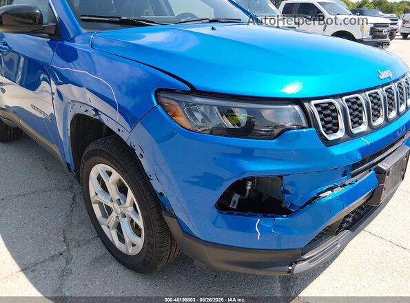 3C4NJDBN2RT154342 2024 JEEP COMPASS Синий Вид спереди