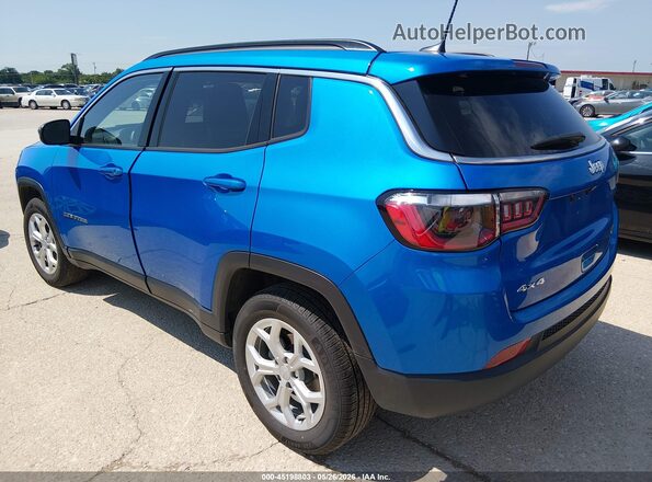 3C4NJDBN2RT154342 2024 JEEP COMPASS Синий Задняя левая четверть
