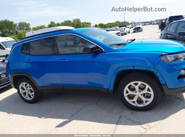 3C4NJDBN2RT154342 2024 JEEP COMPASS Синий Вид задней части салона