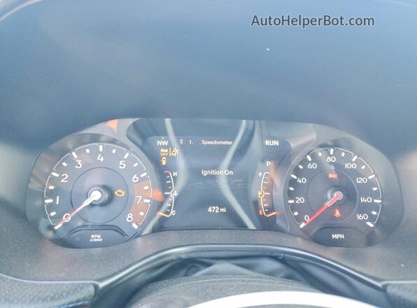 3C4NJDBN2TT162853 2026 JEEP COMPASS Серебряный Вид щитка приборов