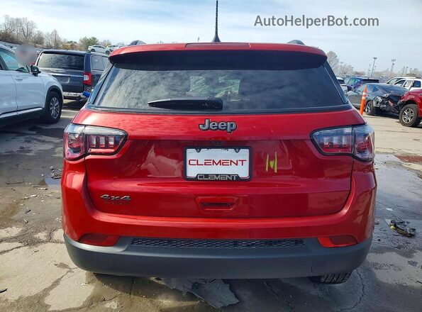 3C4NJDBN2TT163694 2026 JEEP COMPASS Red Vista trasera