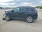 2024 Jeep Compass Latitude Черный vin: 3C4NJDBN3RT133077