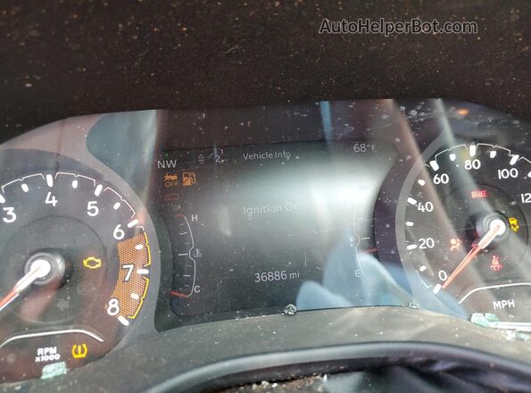3C4NJDBN4PT515695 2023 JEEP COMPASS Серый Вид щитка приборов