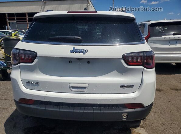 3C4NJDBN4ST550195 2025 JEEP COMPASS White Widok z tyłu