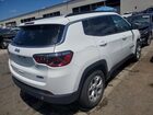 2025 Jeep Compass Latitude White vin: 3C4NJDBN4ST550195