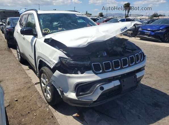 3C4NJDBN4ST550195 2025 JEEP COMPASS White Przód prawy