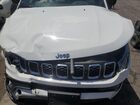 2025 Jeep Compass Latitude White vin: 3C4NJDBN4ST550195 Damage: Front Bumper Cover Lower, Broken, Replacement Required