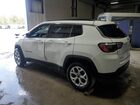 2025 Jeep Compass Latitude Белый vin: 3C4NJDBN4ST580023 Damage: Rear Bumper/Cover, Broken, Replacement Required