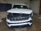 2025 Jeep Compass Latitude Белый vin: 3C4NJDBN4ST580023 Damage: Front Bumper/Cover, Broken, Replacement Required