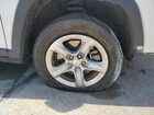 2024 Jeep Compass Latitude White vin: 3C4NJDBN5RT596905 Damage: Right Front Wheel, Curb Rash, > 12 Inches