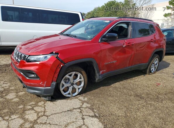 3C4NJDBN5ST548617 2025 JEEP COMPASS Red Przód lewy