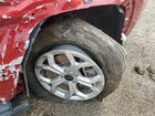 2025 Jeep Compass Latitude Red vin: 3C4NJDBN5ST548617 Damage: Right Front Wheel, Curb Rash, > 12 Inches