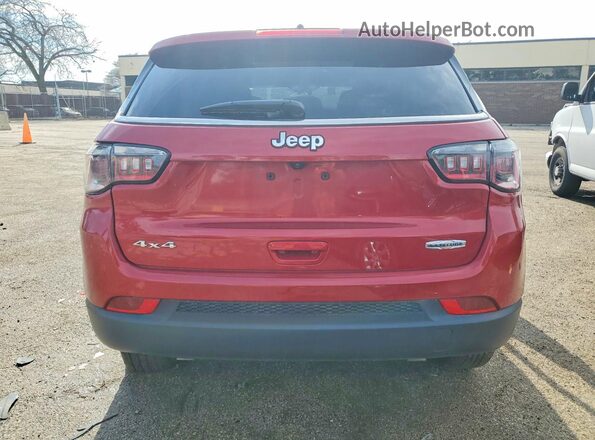 3C4NJDBN5ST548617 2025 JEEP COMPASS Red Widok z tyłu
