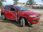 2025 Jeep Compass Latitude Red vin: 3C4NJDBN5ST548617